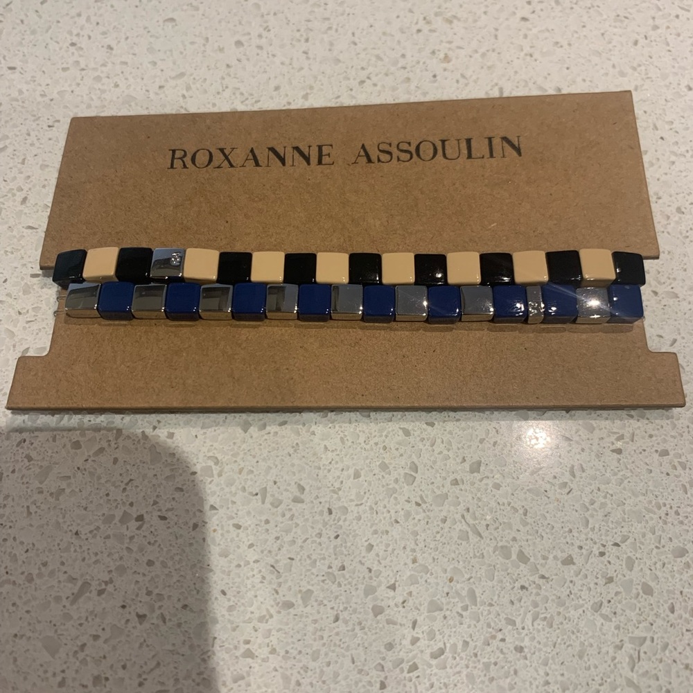 NWT Roxanne Assoulin bracelets (set of 2)